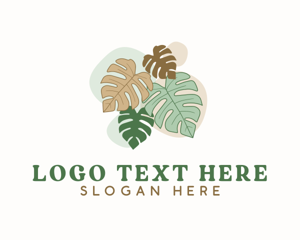 Monstera Leaf Eco Plant